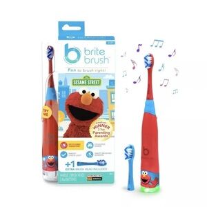 Brite Brush Interactive Sesame street Elmo Toothbrush New Sealed
